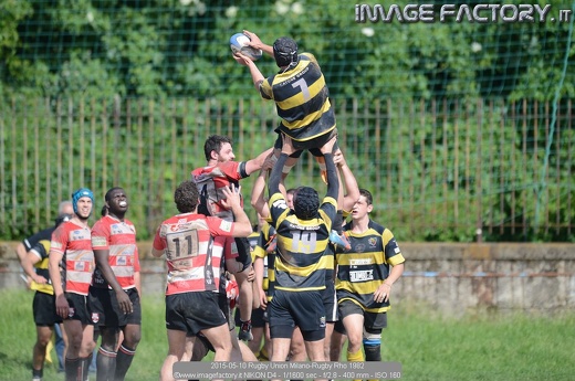 2015-05-10 Rugby Union Milano-Rugby Rho 1982